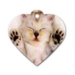 Cat Tag Heart (One Side)