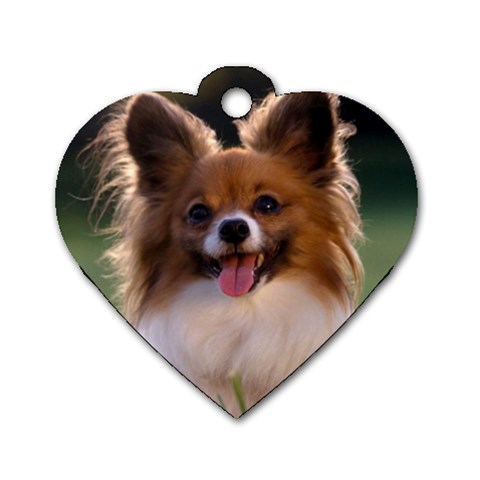 Dog Tag Heart (One Side) from UrbanLoad.com Front