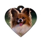 Dog Tag Heart (One Side)