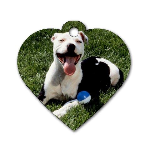 Dog Tag Heart (One Side) from UrbanLoad.com Front