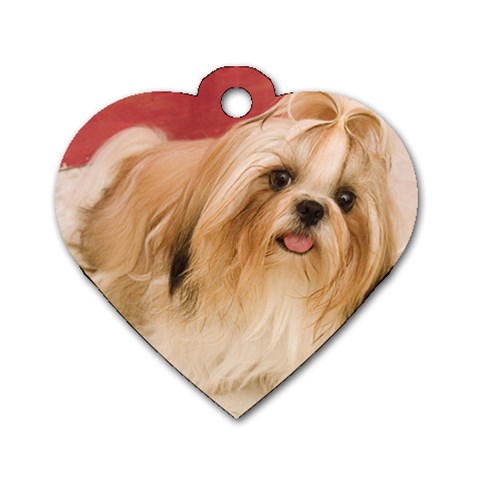 Dog Tag Heart (One Side) from UrbanLoad.com Front