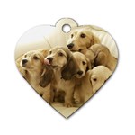 Dog Tag Heart (One Side)