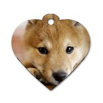 Dog Tag Heart (One Side)