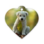 Dog Tag Heart (One Side)