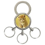 Puppy 3-Ring Key Chain