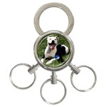 Puppy 3-Ring Key Chain