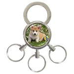 Puppy 3-Ring Key Chain