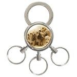 Puppy 3-Ring Key Chain