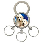 Puppy 3-Ring Key Chain