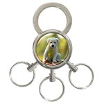 Puppy 3-Ring Key Chain