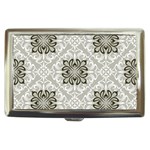 black and white square bkgd Cigarette Money Case