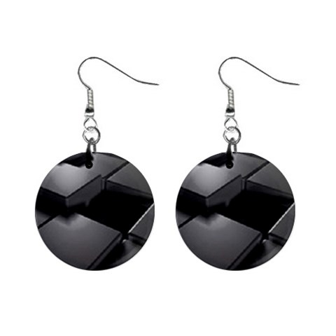 1  Button Earrings from UrbanLoad.com Front