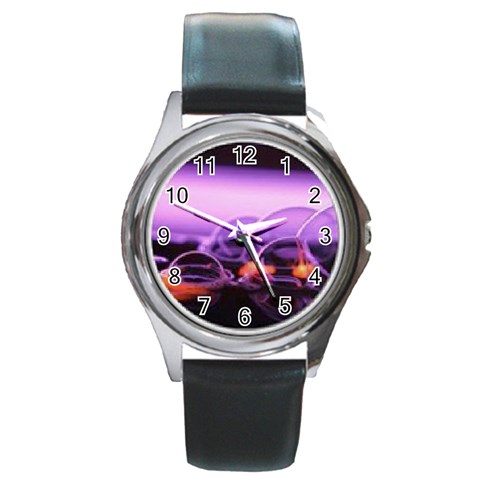 Round Metal Watch from UrbanLoad.com Front