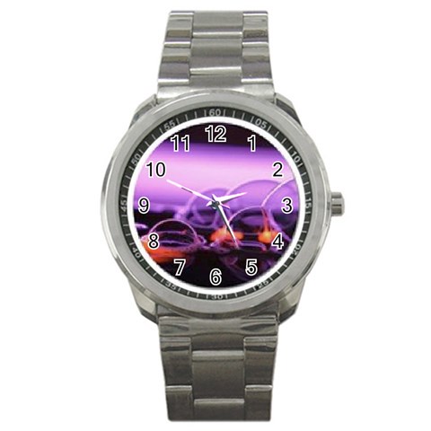 Sport Metal Watch from UrbanLoad.com Front