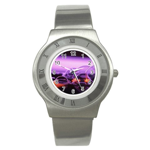Stainless Steel Watch from UrbanLoad.com Front
