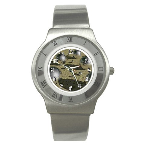 Stainless Steel Watch from UrbanLoad.com Front