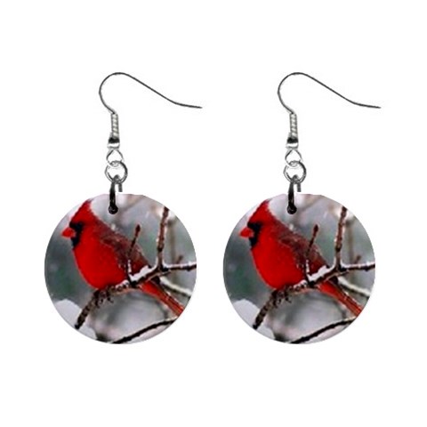 1  Button Earrings from UrbanLoad.com Front