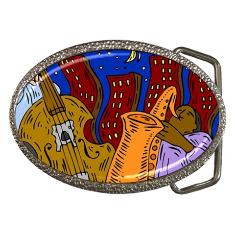besign0381 Belt Buckle from UrbanLoad.com Front