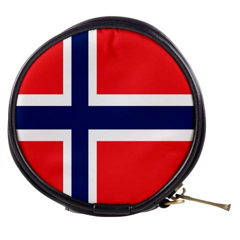 NORWEGIAN FLAG Norway Europe National Mini Makeup Bag from UrbanLoad.com Front