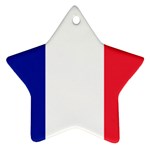 French Flag Ornament (Star)