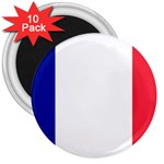 French Flag 3  Magnet (10 pack)