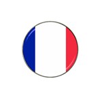 French Flag Hat Clip Ball Marker