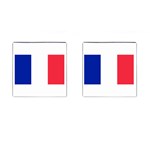 French Flag Cufflinks (Square)