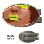 lemon lips Money Clip (Oval)