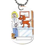 Veterinarian Dog Tag (One Side)