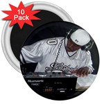 Hip Hop Gospel Connection Logo 3  Magnet (10 pack)