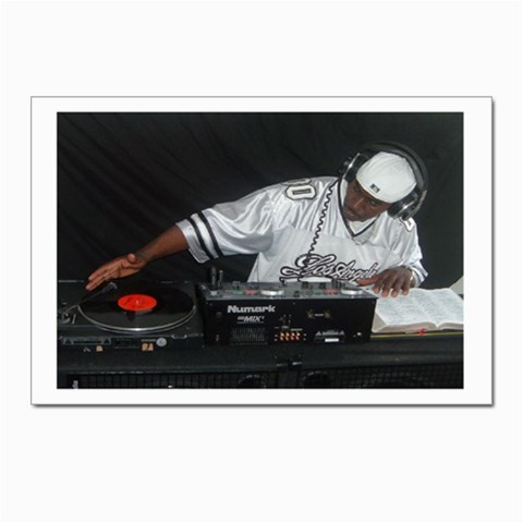 Hip Hop Gospel Connection Logo Postcard 4 x 6  (Pkg of 10) from UrbanLoad.com Front