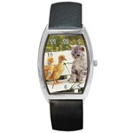 Kitty & Friends Barrel Style Metal Watch