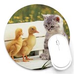 Kitty & Friends Round Mousepad