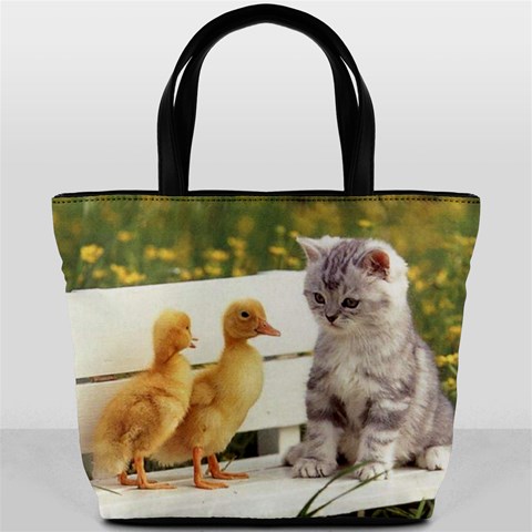 Kitty & Friends Bucket Bag from UrbanLoad.com Front