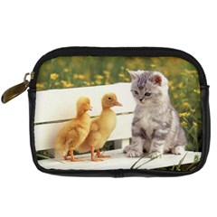 Kitty & Friends Digital Camera Leather Case from UrbanLoad.com Front