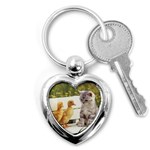 Kitty & Friends Key Chain (Heart)