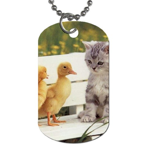 Kitty & Friends Dog Tag (One Side) from UrbanLoad.com Front