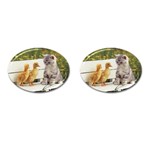 Kitty & Friends Cufflinks (Oval)