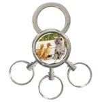 Kitty & Friends 3-Ring Key Chain