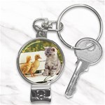 Kitty & Friends Nail Clippers Key Chain