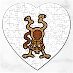 Monkey Jigsaw Puzzle (Heart)