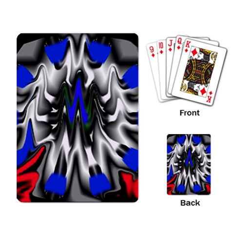 yep 6 Playing Cards Single Design from UrbanLoad.com Back