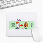 Getaway clown car Small Mousepad