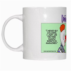 Getaway clown car White Mug from UrbanLoad.com Left