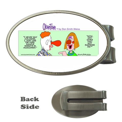 Getaway clown car Money Clip (Oval) from UrbanLoad.com Front
