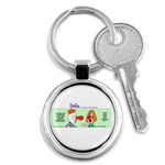 Getaway clown car Key Chain (Round)