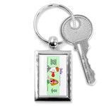 Getaway clown car Key Chain (Rectangle)