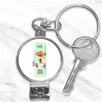 Getaway clown car Nail Clippers Key Chain