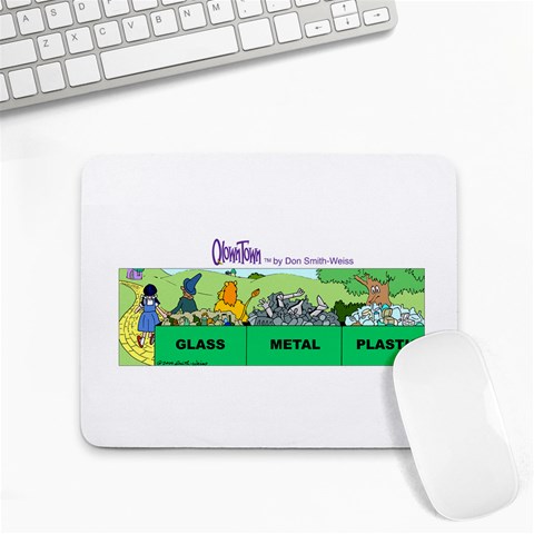 Getaway clown car Small Mousepad from UrbanLoad.com Front