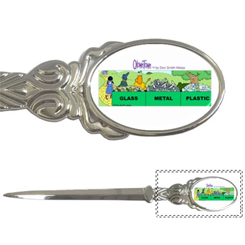 Getaway clown car Letter Opener from UrbanLoad.com Front